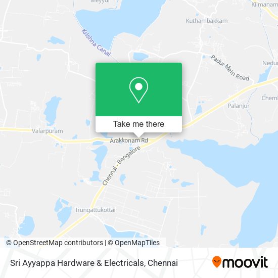Sri Ayyappa Hardware & Electricals map