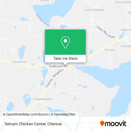 Selvam Chicken Center map