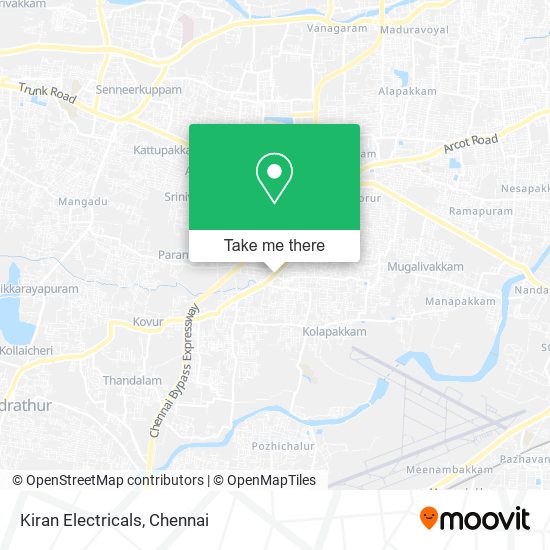 Kiran Electricals map