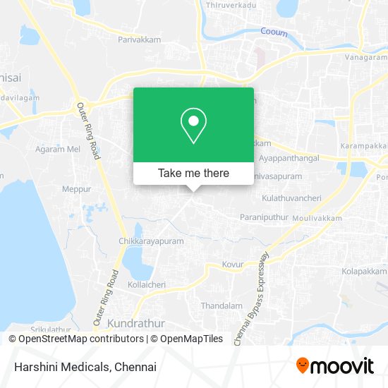 Harshini Medicals map