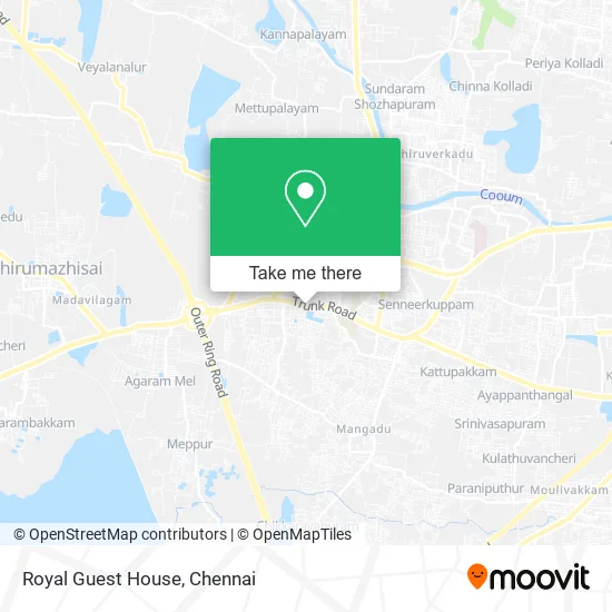 Royal Guest House map