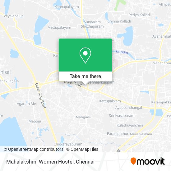 Mahalakshmi Women Hostel map