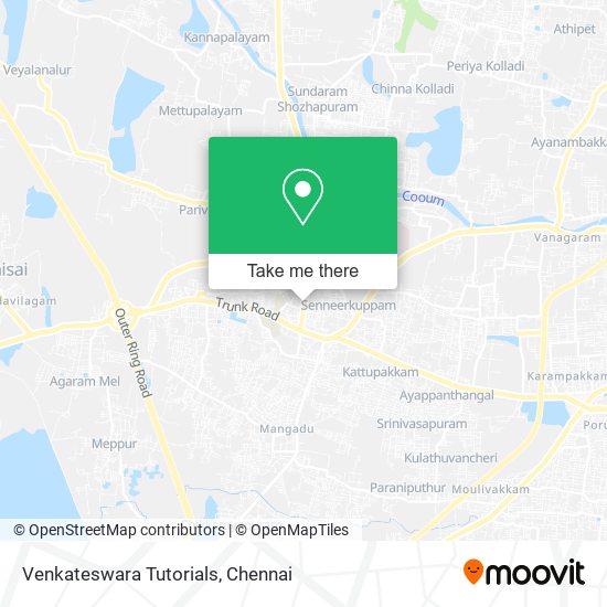 Venkateswara Tutorials map