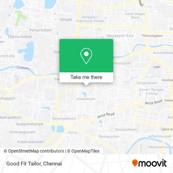 Good Fit Tailor map