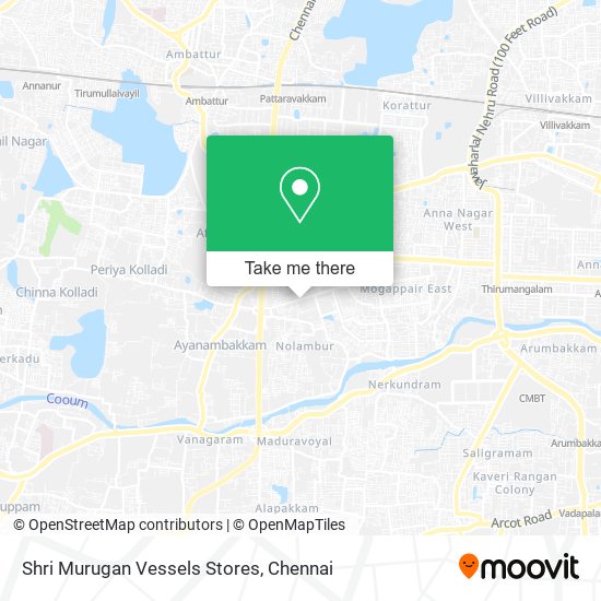 Shri Murugan Vessels Stores map