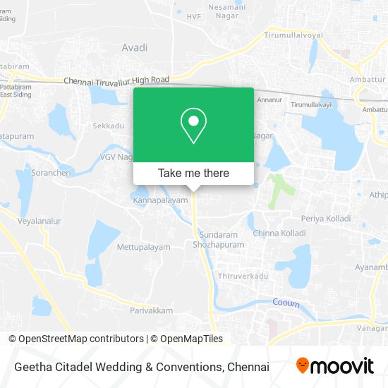 Geetha Citadel Wedding & Conventions map