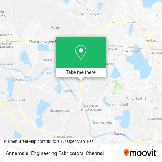 Annamalai Engineering Fabricators map