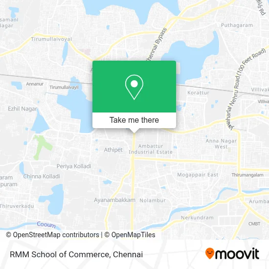 RMM School of Commerce map