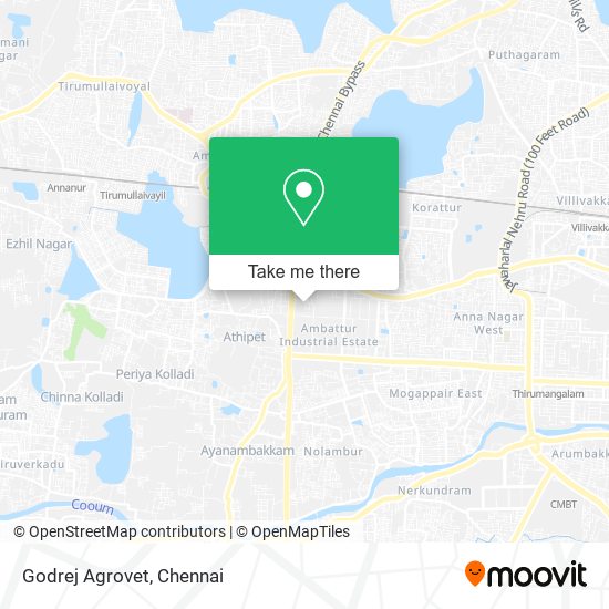 Godrej Agrovet map