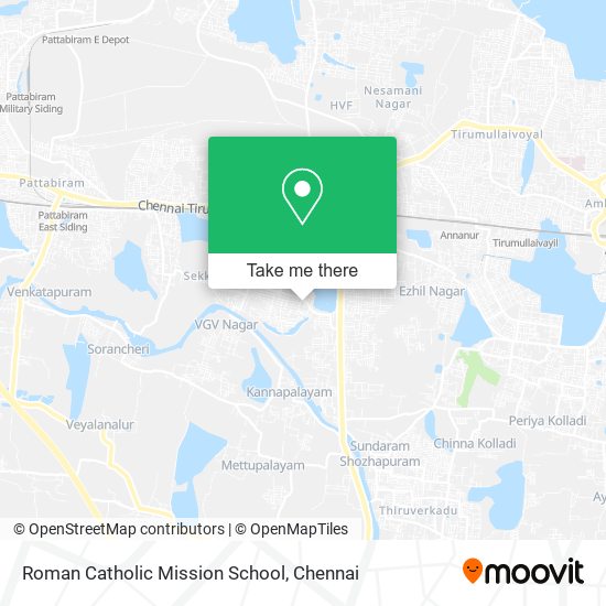 Roman Catholic Mission School map