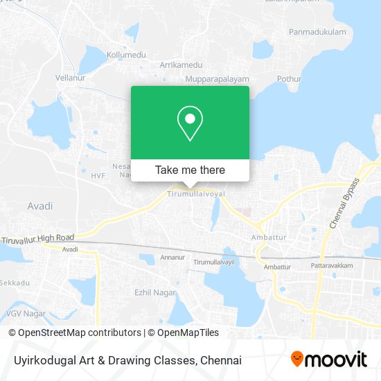 Uyirkodugal Art & Drawing Classes map