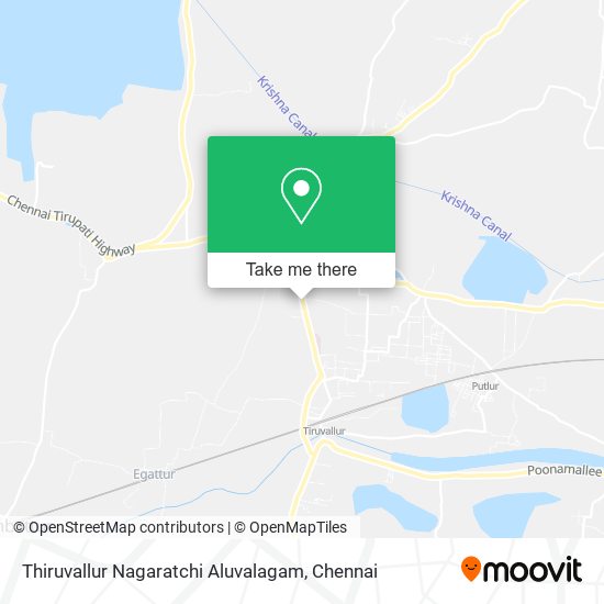 Thiruvallur Nagaratchi Aluvalagam map