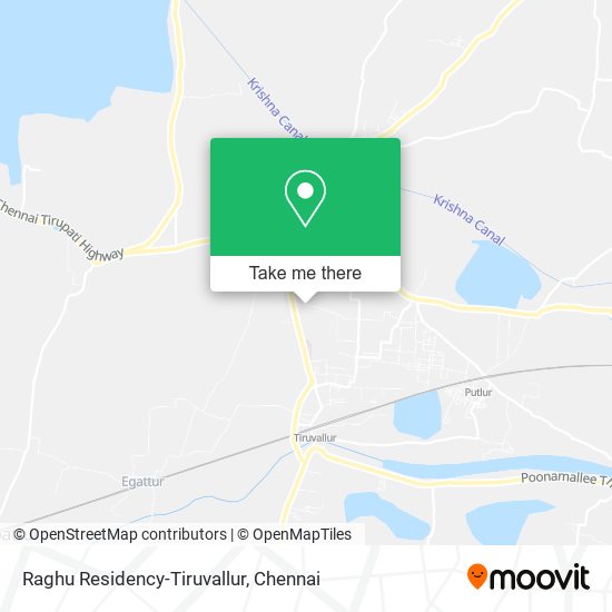 Raghu Residency-Tiruvallur map