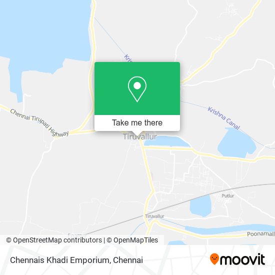 Chennais Khadi Emporium map