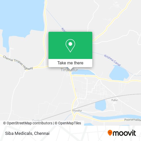 Siba Medicals map