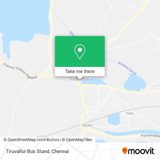 Tiruvallur Bus Stand map