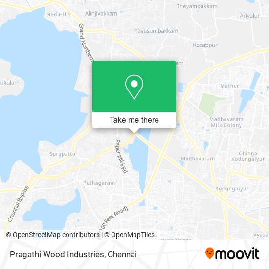 Pragathi Wood Industries map