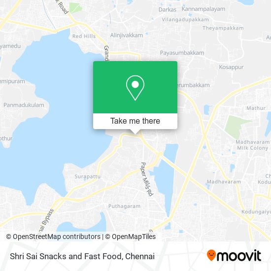 Shri Sai Snacks and Fast Food map