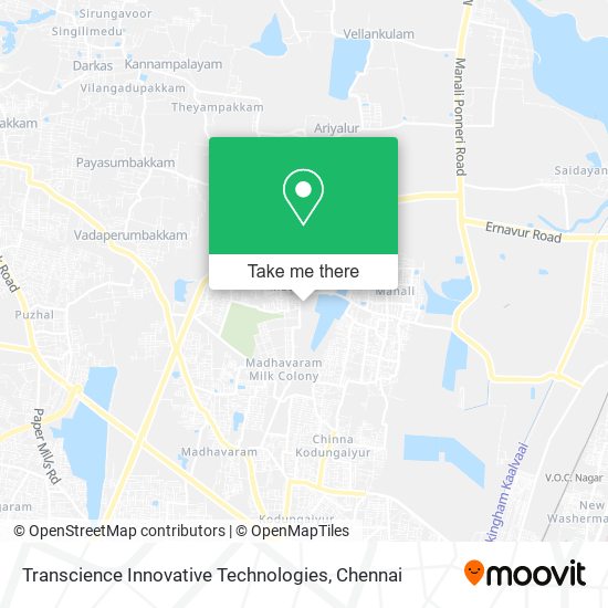 Transcience Innovative Technologies map