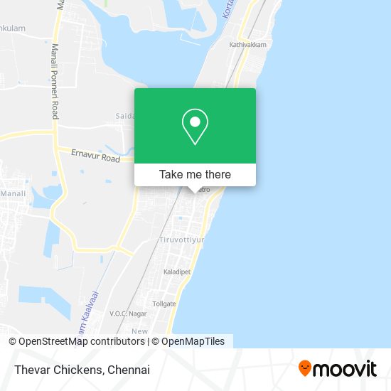 Thevar Chickens map