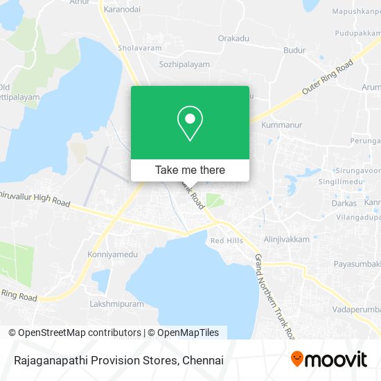 Rajaganapathi Provision Stores map