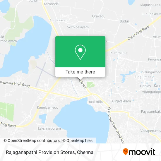 Rajaganapathi Provision Stores map