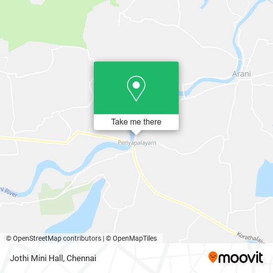 Jothi Mini Hall map