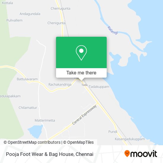 Pooja Foot Wear & Bag House map