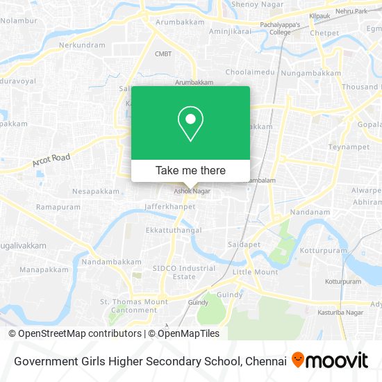 Government Girls Higher Secondary School map