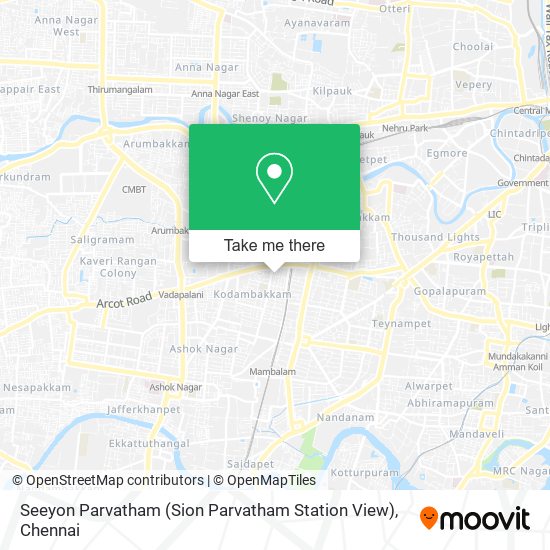 Seeyon Parvatham (Sion Parvatham Station View) map