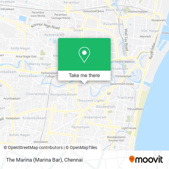 The Marina (Marina Bar) map