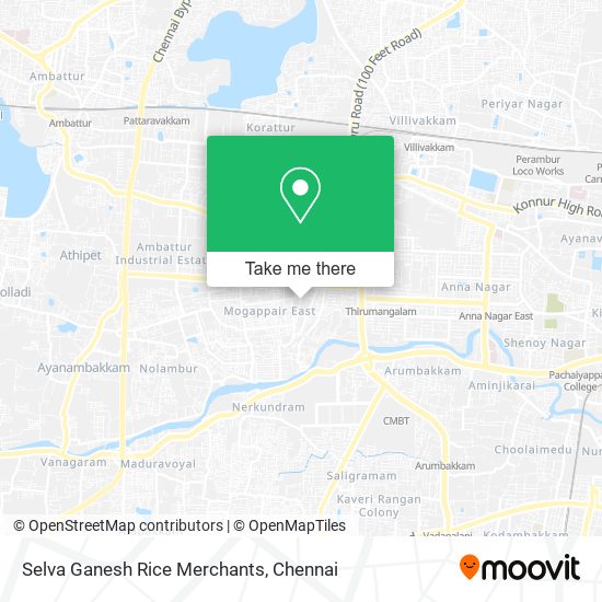 Selva Ganesh Rice Merchants map