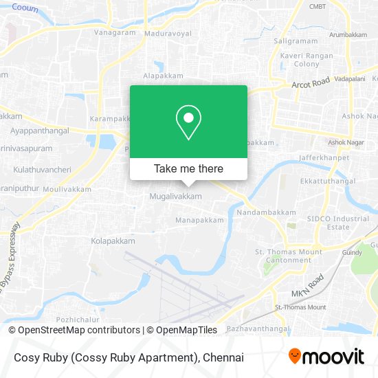 Cosy Ruby (Cossy Ruby Apartment) map