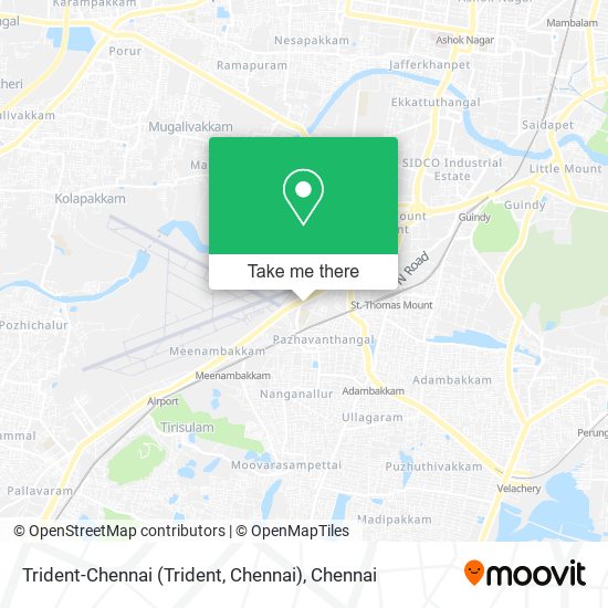 Trident-Chennai (Trident, Chennai) map