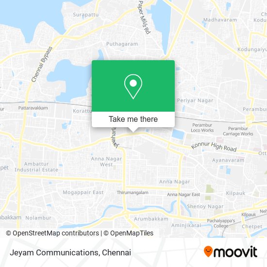 Jeyam Communications map