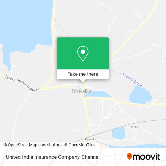 United India Insurance Company map