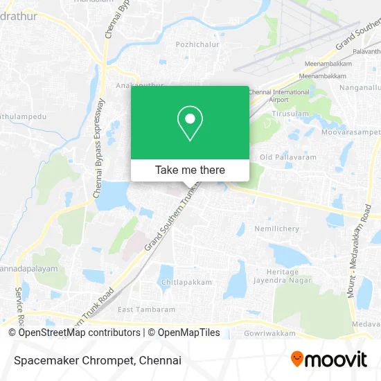 Spacemaker Chrompet map