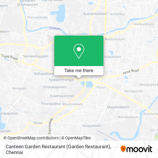 Canteen Garden Restaurant map