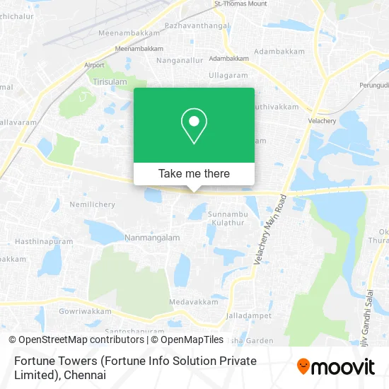 Fortune Towers (Fortune Info Solution Private Limited) map
