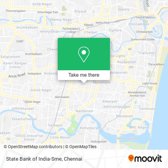 State Bank of India-Sme map