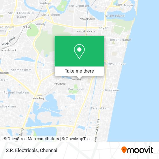 S.R. Electricals map