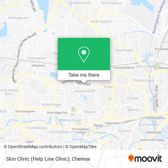 Skin Clinic (Help Line Clinic) map