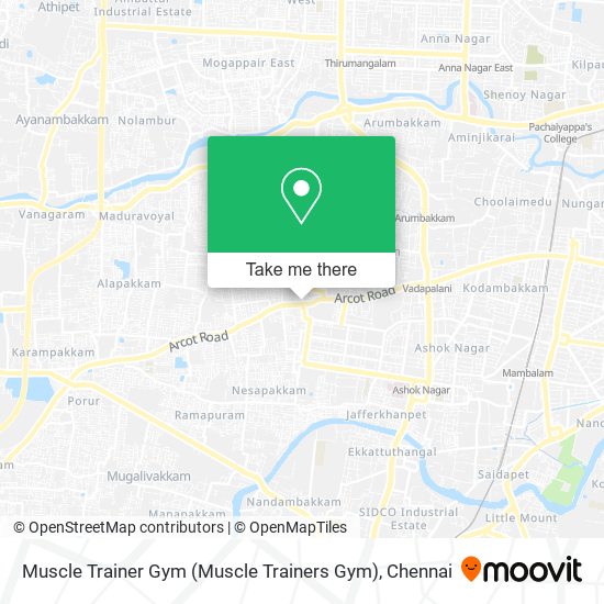 Muscle Trainer Gym (Muscle Trainers Gym) map