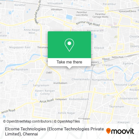 Elcome Technologies (Elcome Technologies Private Limited) map