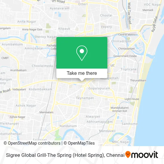 Sigree Global Grill-The Spring (Hotel Spring) map