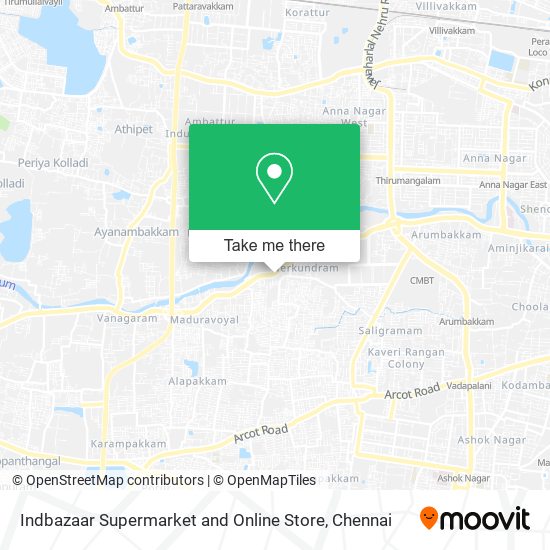 Indbazaar Supermarket and Online Store map