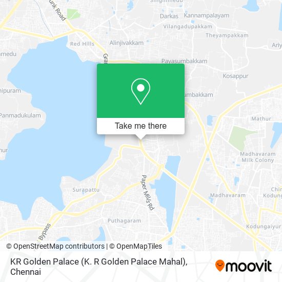 How to Get to KR Golden Palace (K. R Golden Palace Mahal) in Saidapet ...
