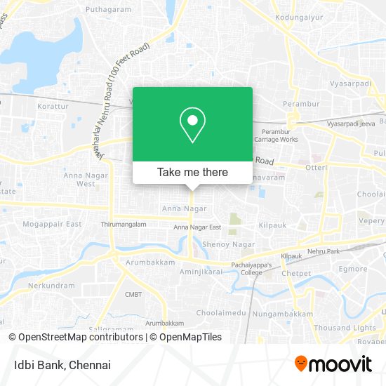 Idbi Bank map