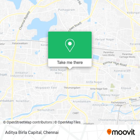 Aditya Birla Capital map