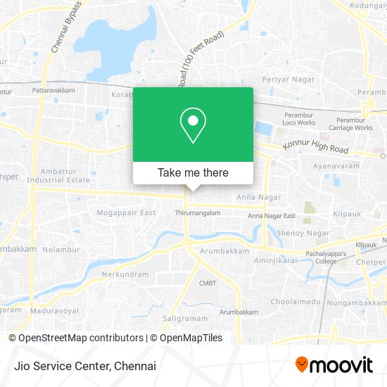 Jio Service Center map